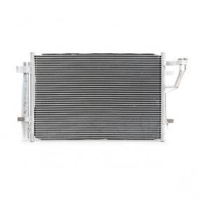 HALLA Condenser, air conditioning HYUNDAI ELANTRA 2007 / I30 2010 - HALLA